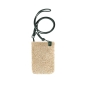 Preview: SEABREEZE MOBILE RAFFIA-GREY Smartphone Tasche